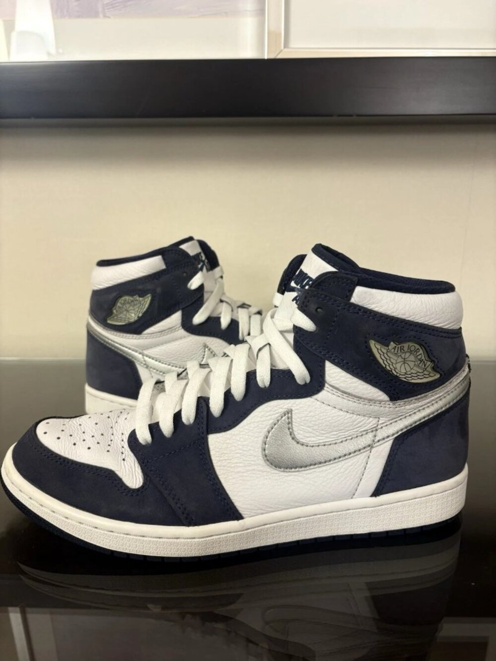 Jordan 1 Retro High CO.JP Midnight Navy 2020 Size 10